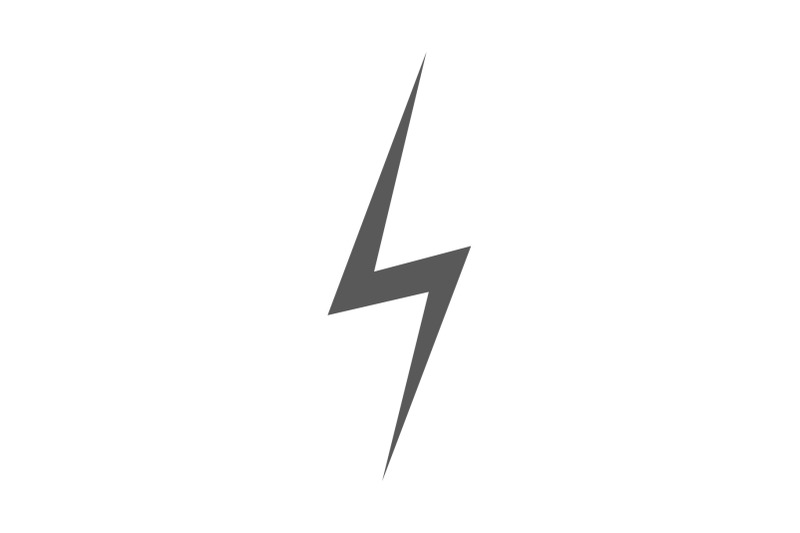 lightning-icon-vector-simple