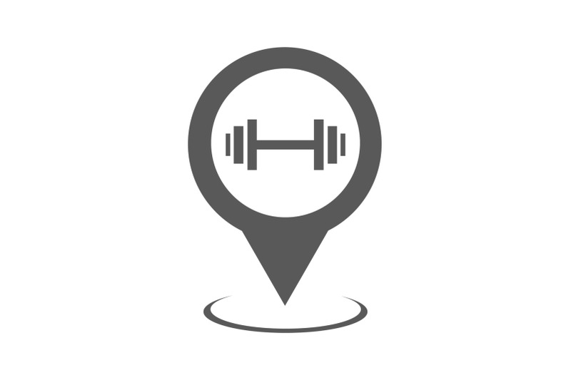 gym-map-pointer-icon-vector-simple