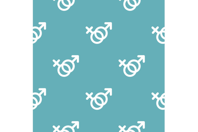 female-and-man-gender-symbol-pattern-seamless-blue