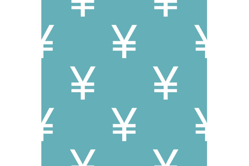 yen-symbol-pattern-seamless-blue