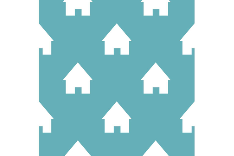 home-pattern-seamless-blue