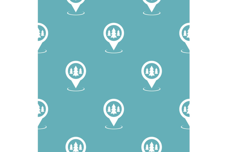 forest-map-pointer-pattern-seamless-blue