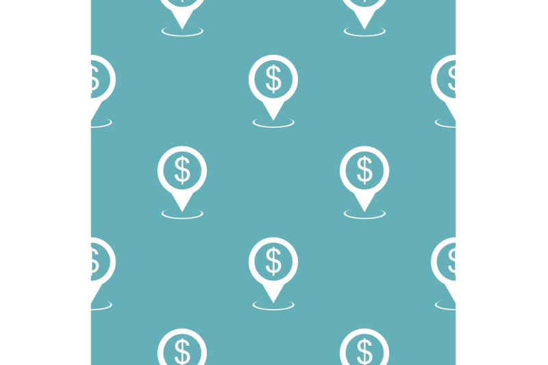 bank-map-pointer-pattern-seamless-blue