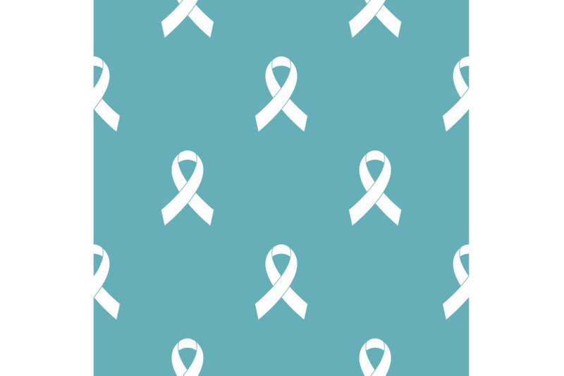 breast-cancer-awareness-red-ribbon-pattern-seamless-blue