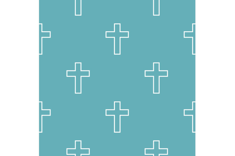 catholic-cross-pattern-seamless-blue