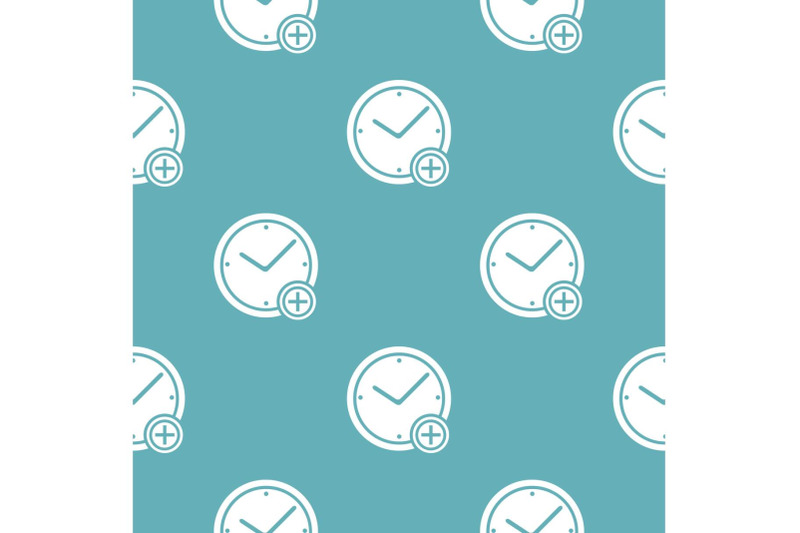 time-plus-pattern-seamless-blue