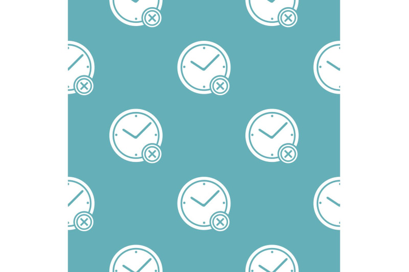 no-time-pattern-seamless-blue