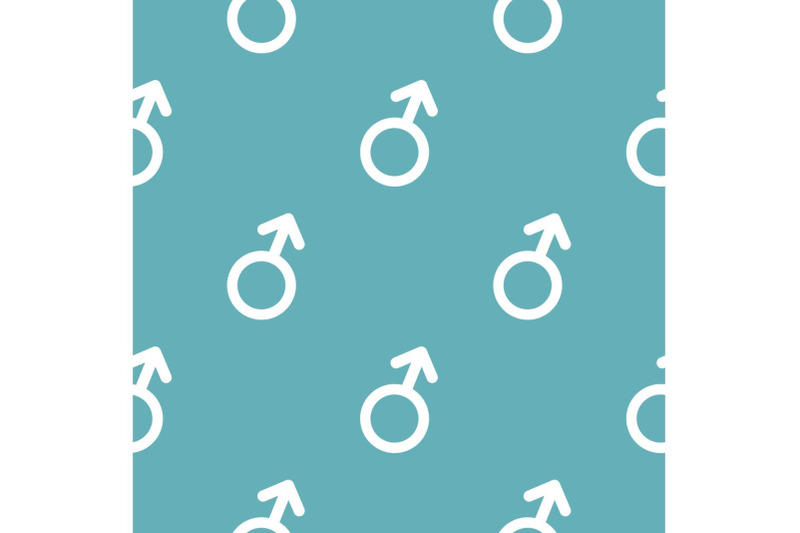 male-gender-symbol-pattern-seamless-blue