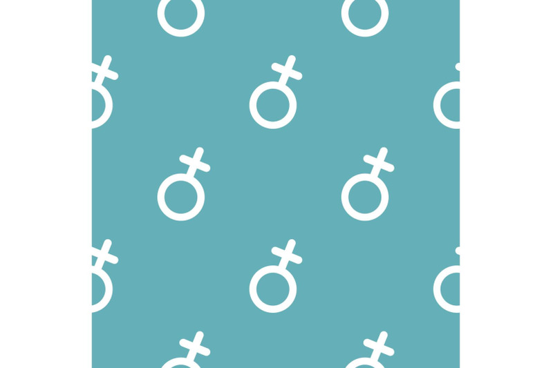 female-gender-symbol-pattern-seamless-blue