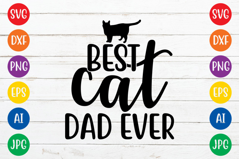 best-cat-dad-ever-svg-design