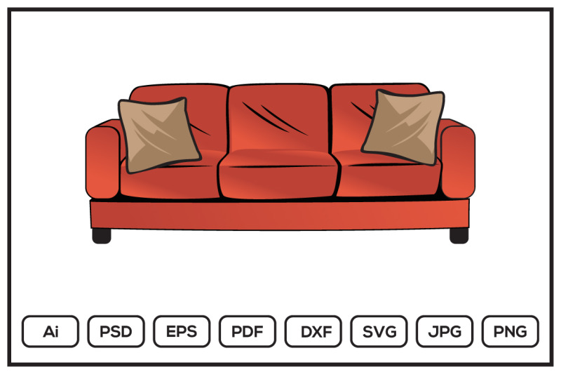 red-couch-or-sofa-design-illustration