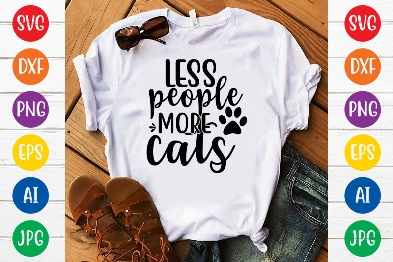 less-people-more-cats-svg-cut-file