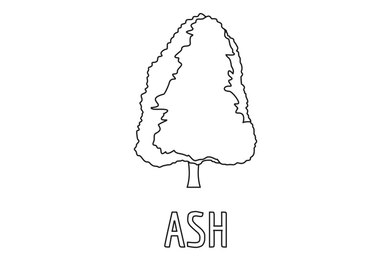 ash-icon-outline-style