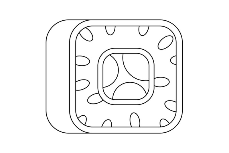 sushi-icon-outline-style