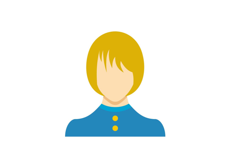 female-user-icon-vector-flat