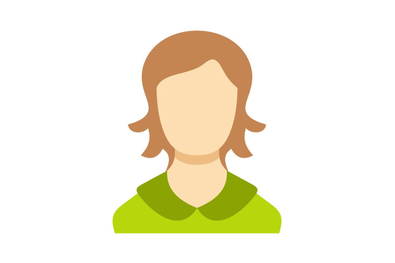 girl-user-icon-vector-flat