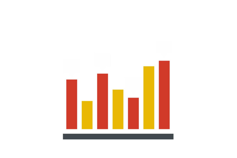 new-chart-icon-vector-flat