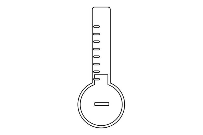 cold-icon-outline-style