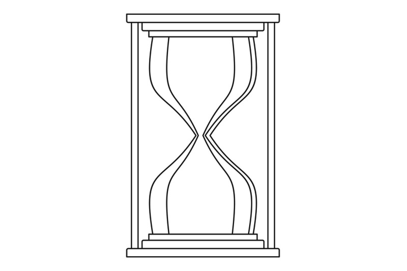 hourglass-icon-outline-style