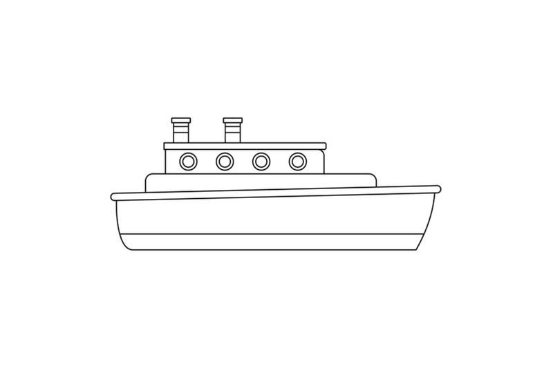 cutter-icon-outline-style