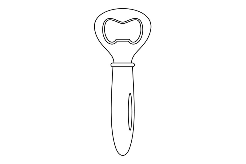 bottle-opener-icon-outline-style