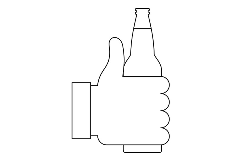 beer-icon-outline-style