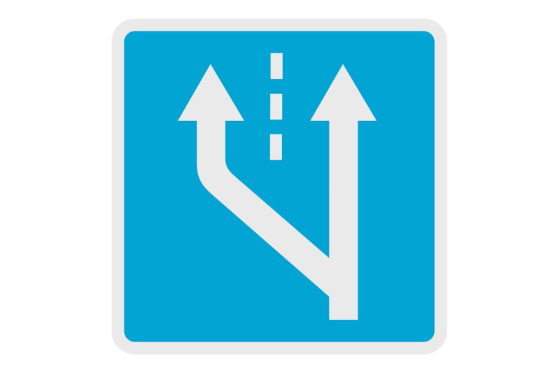 beginning-of-middle-section-icon-flat-style