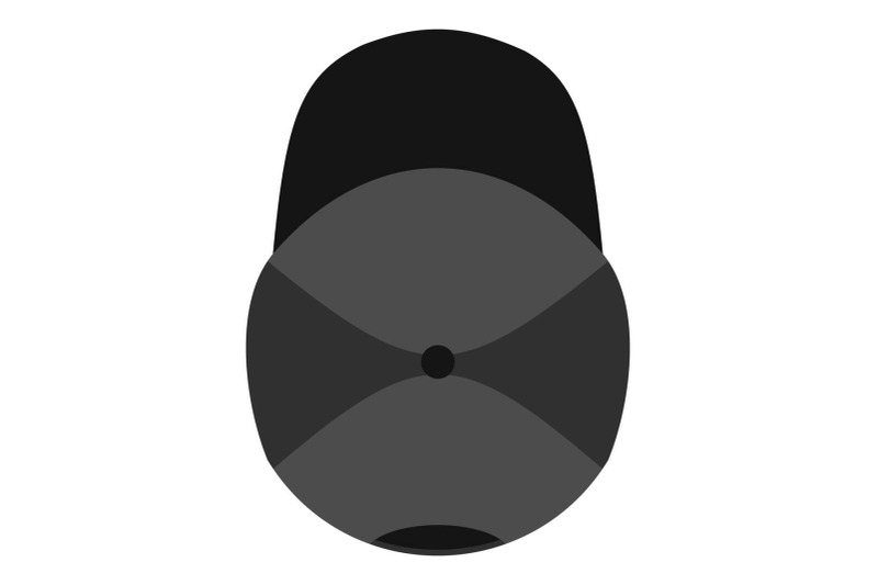 baseball-cap-above-icon-flat-style