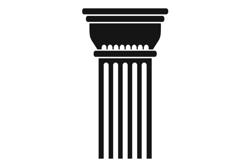 building-column-icon-simple-style