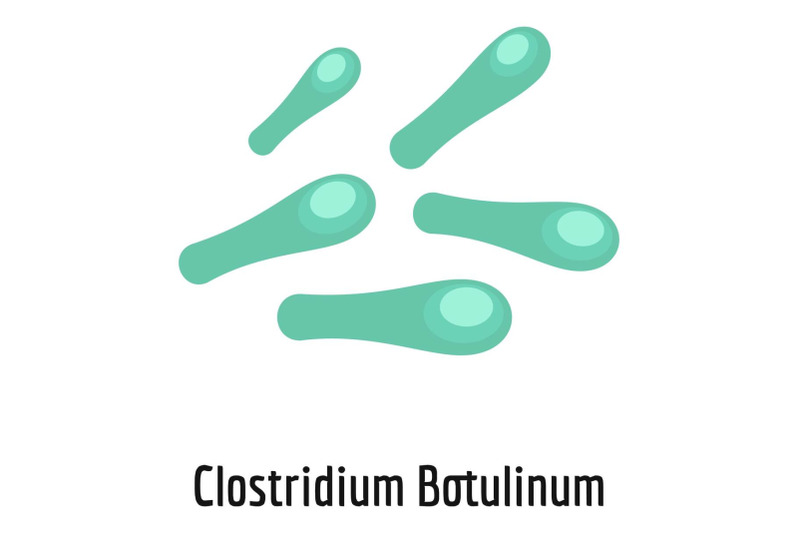 clostridium-botulinum-icon-cartoon-style