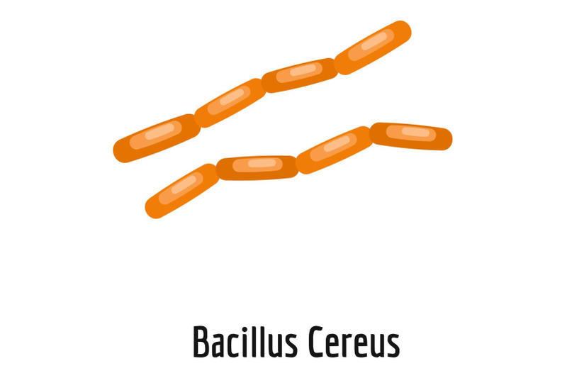 bacillus-cereus-icon-cartoon-style