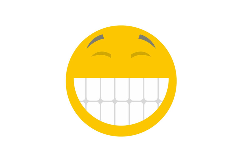 smile-icon-vector-flat