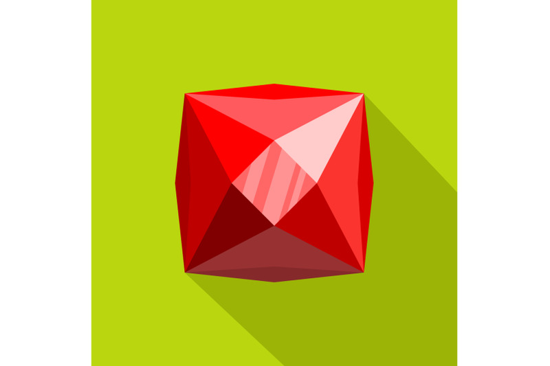 square-adamant-icon-flat-style