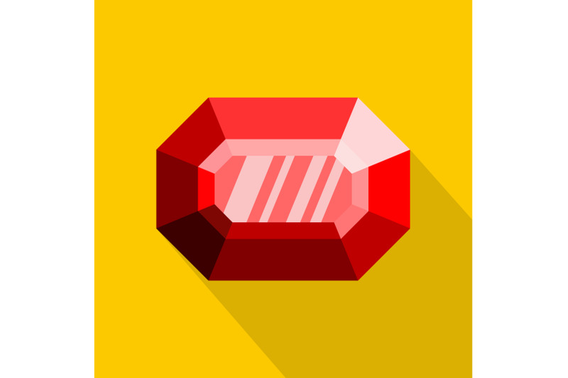 faceted-diamond-icon-flat-style