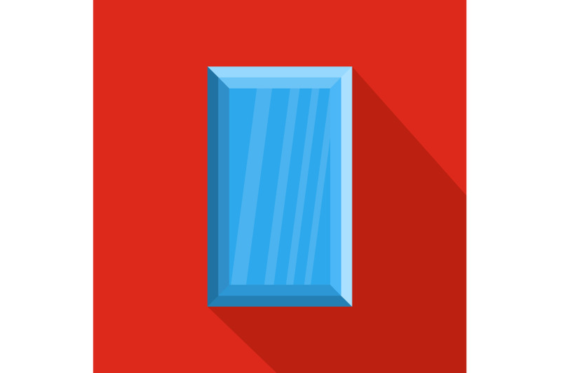 faceted-adamant-icon-flat-style