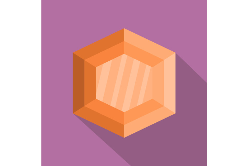 polygonal-diamond-icon-flat-style