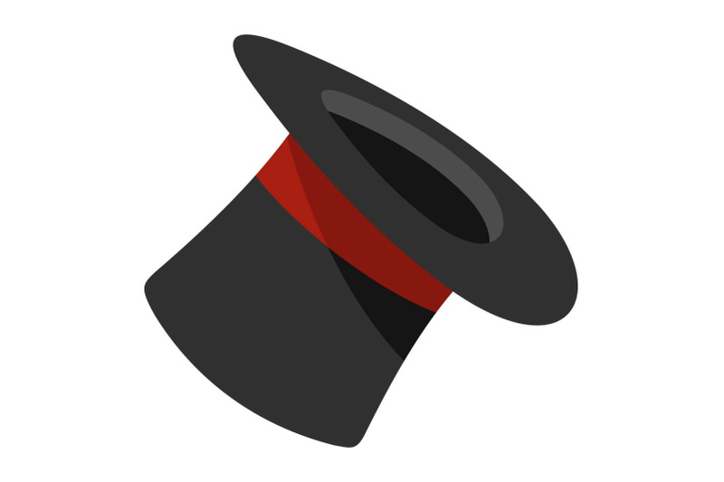 inverted-hat-icon-cartoon-style