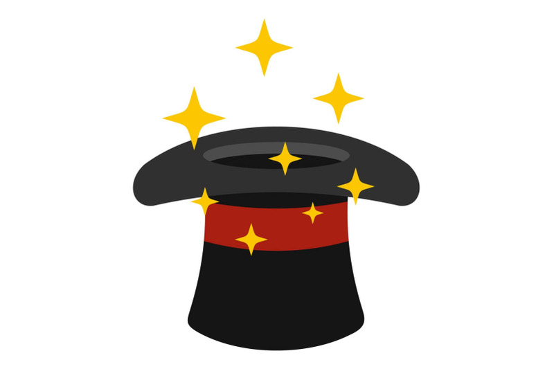 hat-with-a-star-icon-cartoon-style