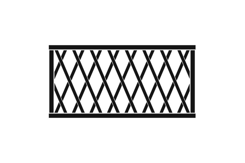 fence-icon-simple-style