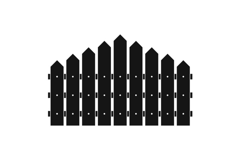 triangular-fence-icon-simple-style