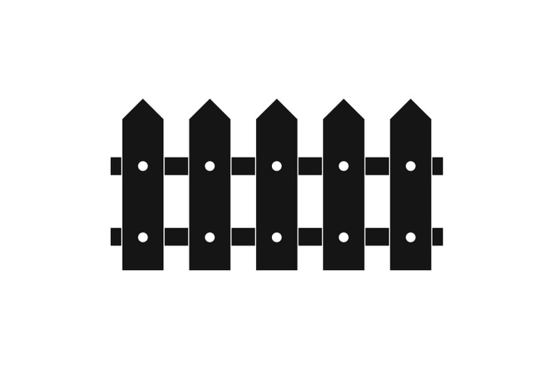 rare-fence-icon-simple-style