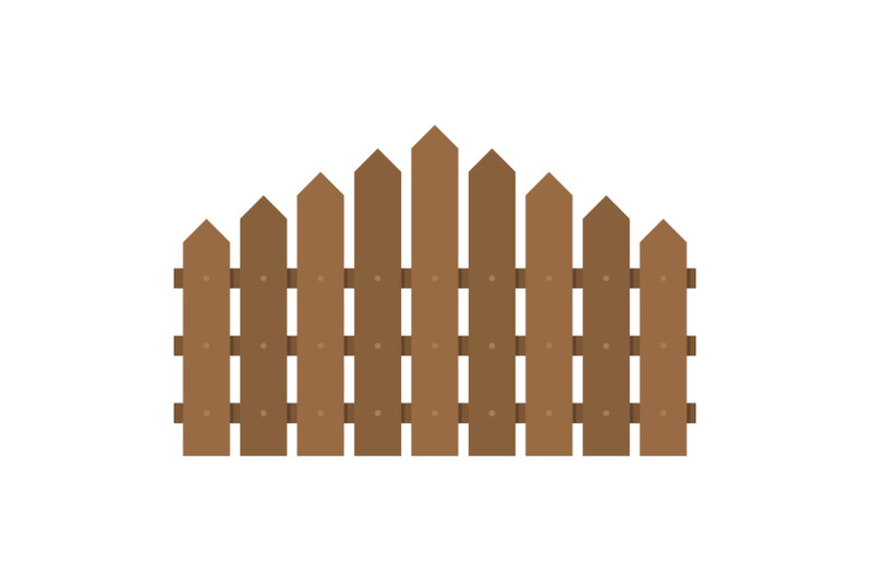 triangular-fence-icon-flat-style