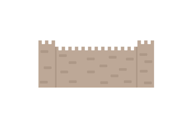 stone-fence-icon-flat-style