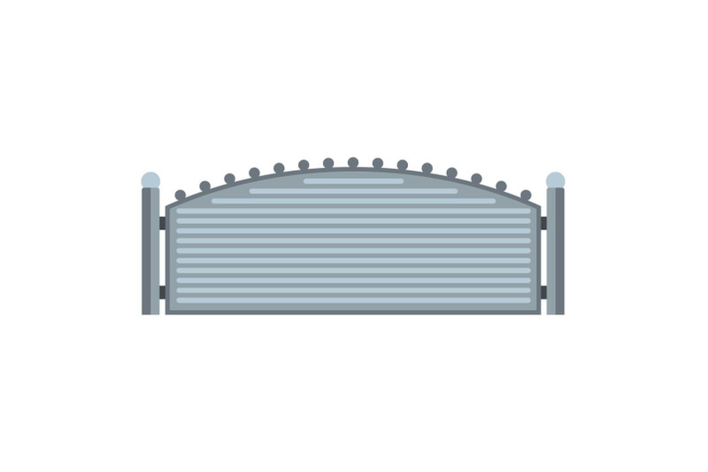 metal-fence-icon-flat-style