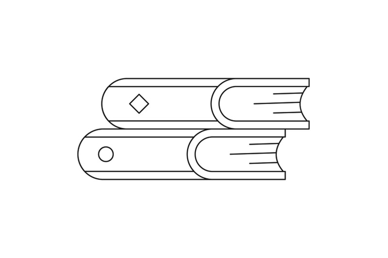 reading-icon-outline-style