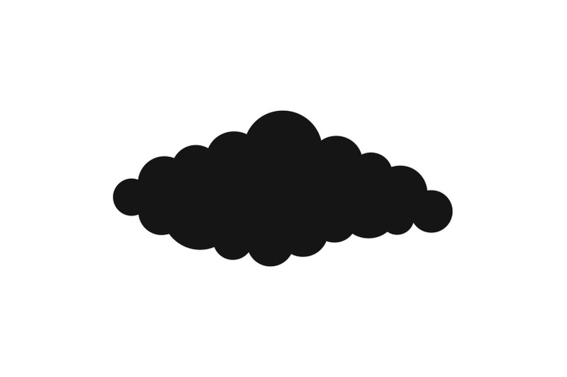 fluffy-cloud-icon-simple-style