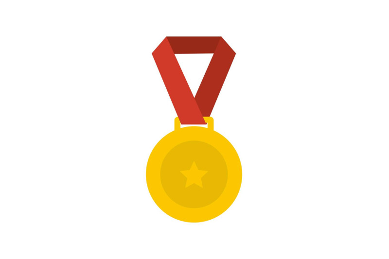 medal-icon-vector-flat