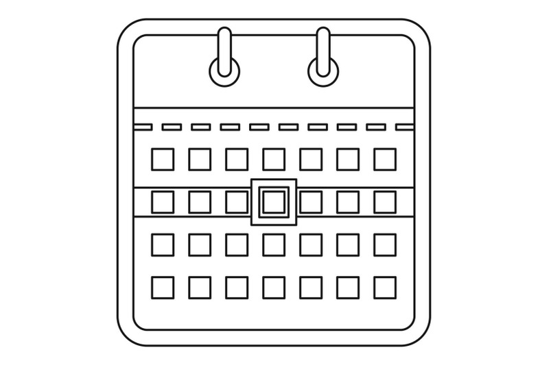 calendar-icon-outline-style