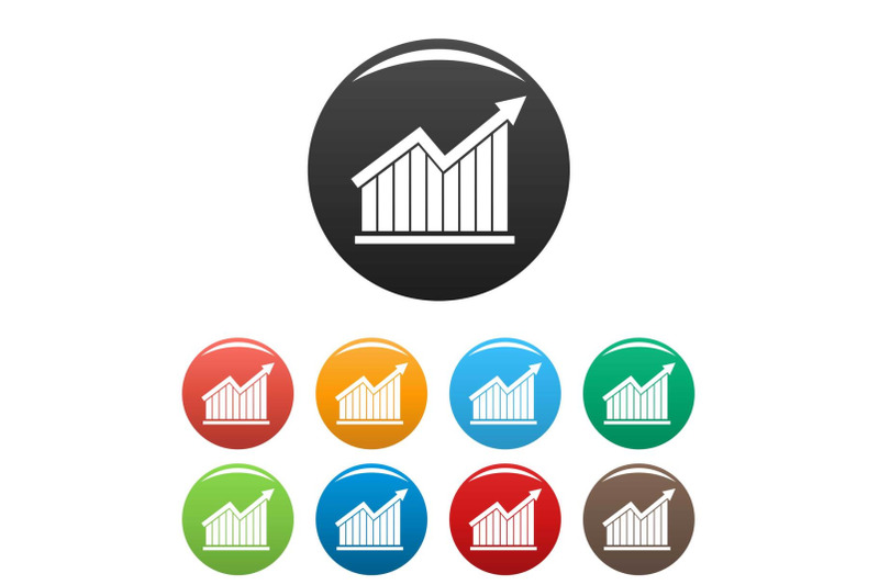 best-graph-icon-vector-simple