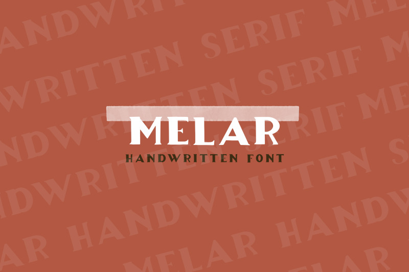 melar-a-hand-drawn-serif-font